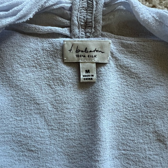 Babaton Ainsley Sleeveless Silk Blouse Medium - Picture 6 of 8